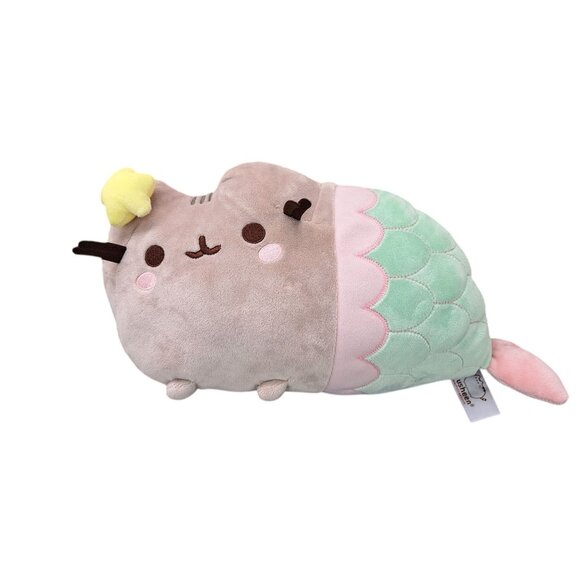 Pusheen Other - Pusheen Mermaid Plush Toy Gund Cat Star Mersheen Soft 14 Inches Stuffed Purrmaid